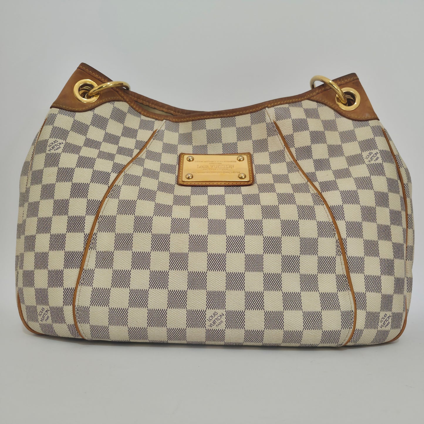 Louis Vuitton Galliera PM in tela Damier Azur