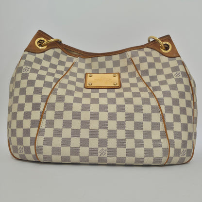 Louis Vuitton Galliera PM in tela Damier Azur