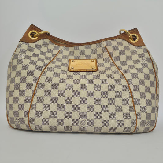 Louis Vuitton Galliera PM in tela Damier Azur