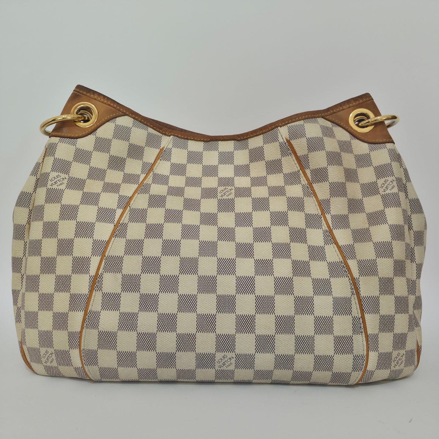 Louis Vuitton Galliera PM in tela Damier Azur
