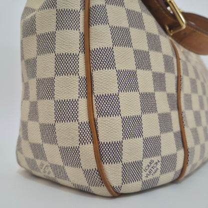 Louis Vuitton Galliera PM in tela Damier Azur