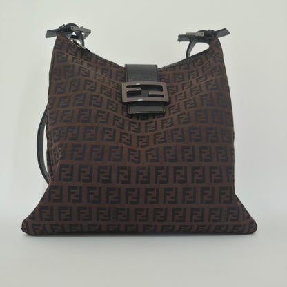 Fendi Zucca Hobo Bag