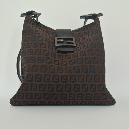 Fendi Zucca Hobo Bag
