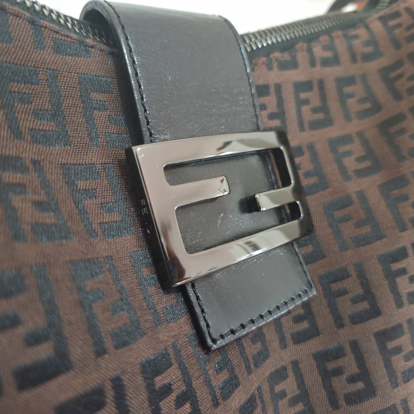 Fendi Zucca Hobo Bag